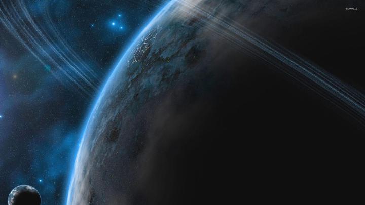 Blue planet [5] wallpaper - Space wallpapers - #31401