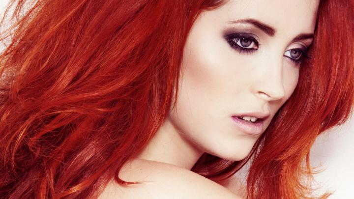 Redhead Model Lucy Collett Portrait wallpaper | 1920x1080 | #20668