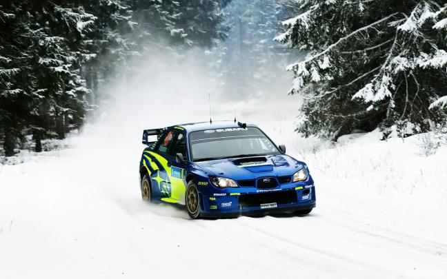 Subaru Rally Car Wallpaper -