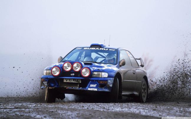 HD Rally Car Wallpaper -