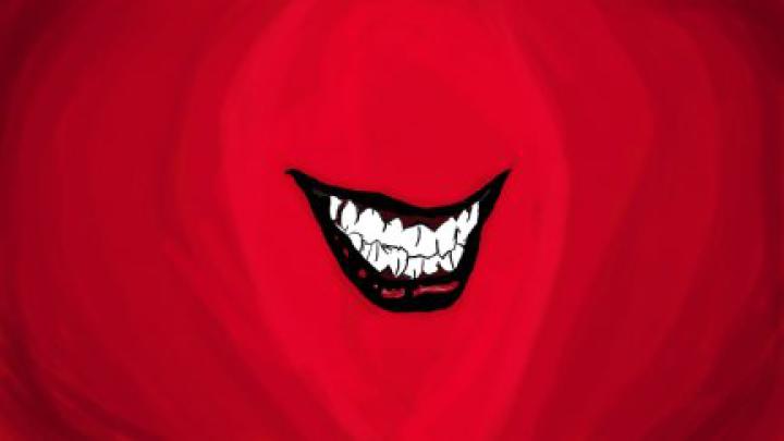 teeth, red background, red | 1920x1080 Wallpaper - wallhaven.cc