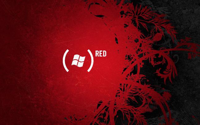 Windows Red Wallpaper -