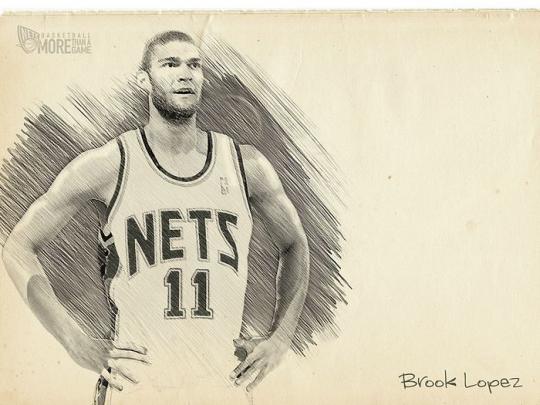 NBA Nets : Brook Lopez Photo 3 - Wallcoo.net