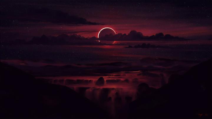solar eclipse [3840x2160] | Desktop wallpaper art, Computer wallpaper 