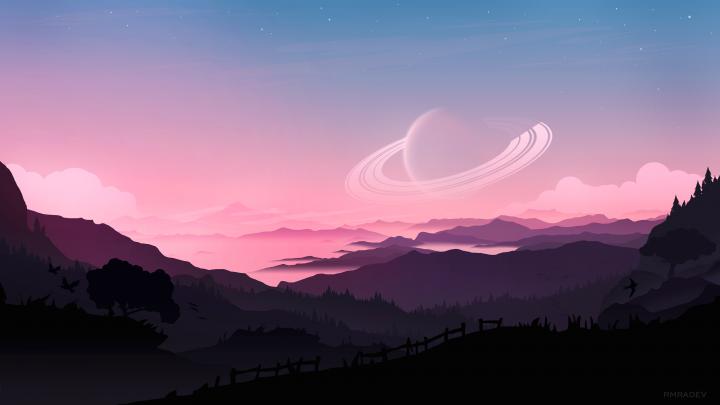 an alluring evening [3840x2160] | Desktop wallpaper art, Anime 