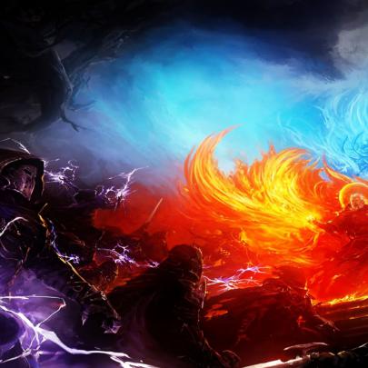 Fire and Water Wallpapers - Top Free Fire and Water Backgrounds 