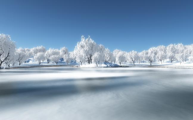 Winter Landscape Wallpaper Full HD
