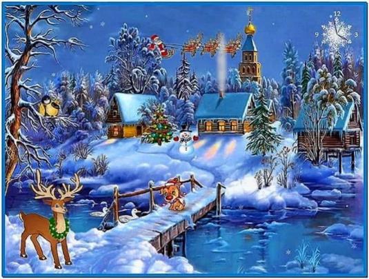 Christmas Screensaver - Download-Screensavers.biz