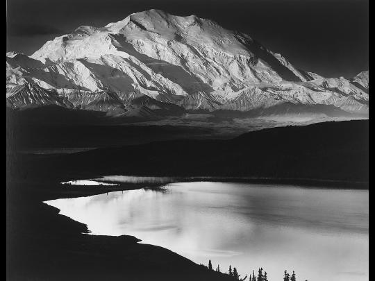 My Free Wallpapers - Artistic Wallpaper : Ansel Adams - Mckinley