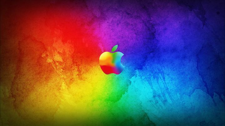 apple, Background, Colorful, Colors, Logo, Wallpapers, Abstract 
