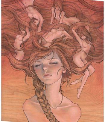 Audrey Kawasaki Drawing Wallpapers HD \/ Desktop and Mobile Backgrounds