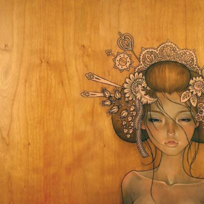 [50+] Audrey Kawasaki Wallpaper 
