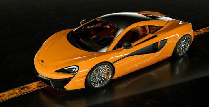 Desktop wallpaper beautiful, sports car, mclaren 570s, hd image 
