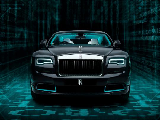 Desktop wallpaper luxurious, black car, rolls-royce wraith, 2020, hd 