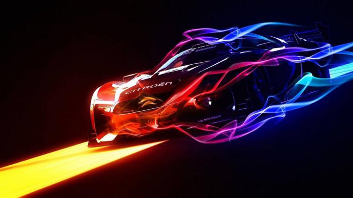 Download Cool Neon Sports Car Wallpaper | Wallpapers.com