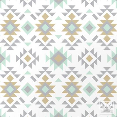 Tribal Aztec Print Pattern Removable Wallpaper DIY Decor \u2013 Wallternatives