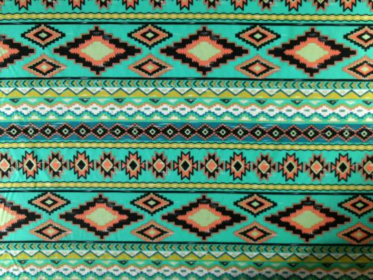 Free download Aztec Print Cotton Lawn Green Textile Express Buy Online 