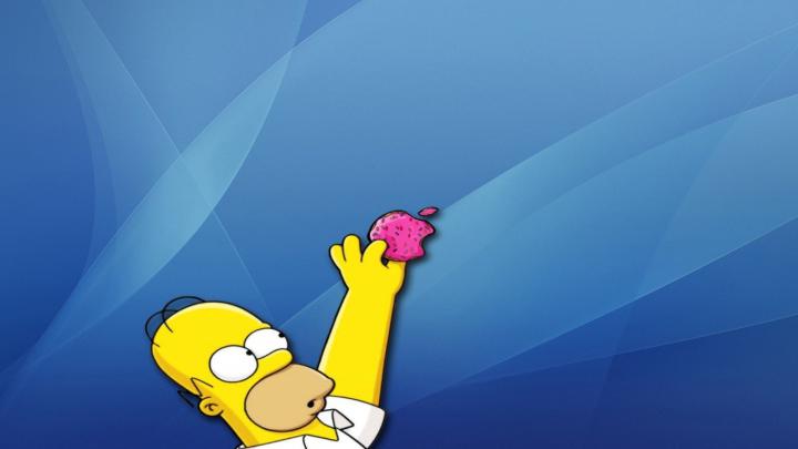 [64+] Simpsons Mac Wallpaper 