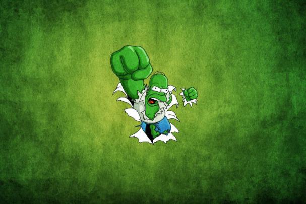 Funny Simpsons Wallpapers \u00b7\u2460 