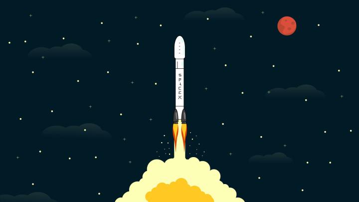 1080p Spacex Hd Wallpaper - HD Wallpaper