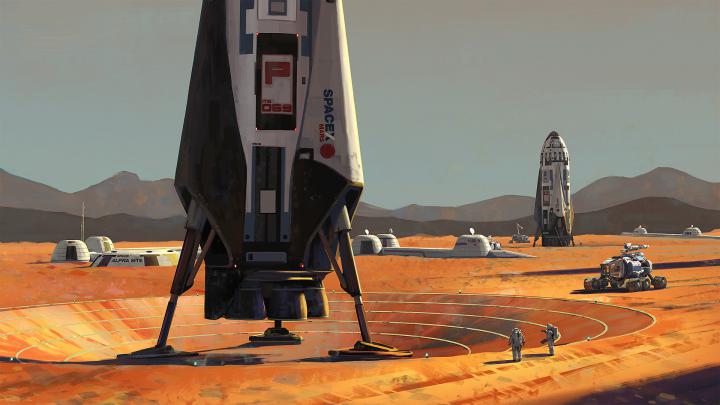 Wallpaper : 1920x1080 px, digital art, science fiction, spaceship 