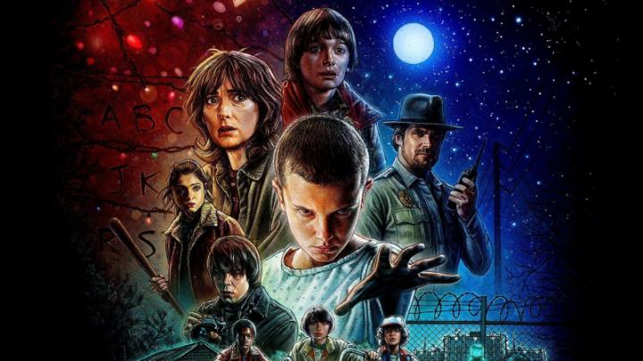 1920x1080 px artwork digital art Stranger Things Tv series \u2013 Nature 