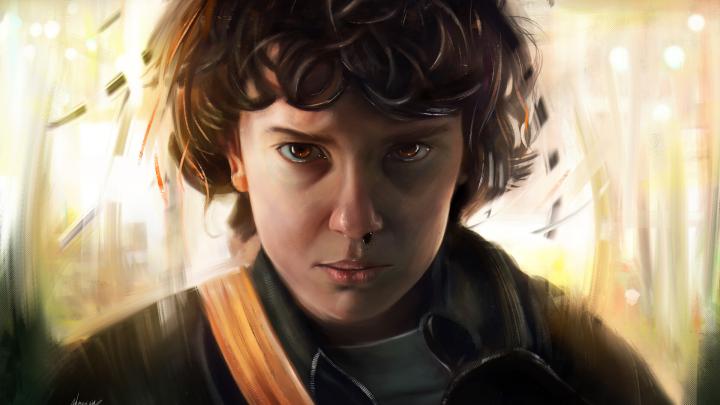 1920x1080 Stranger Things Eleven HD Artwork Laptop Full HD 1080P HD 4k 