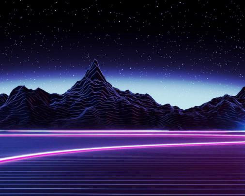 Aesthetic Mountain Desktop Wallpaper \u2013 Free HD Wallpaper