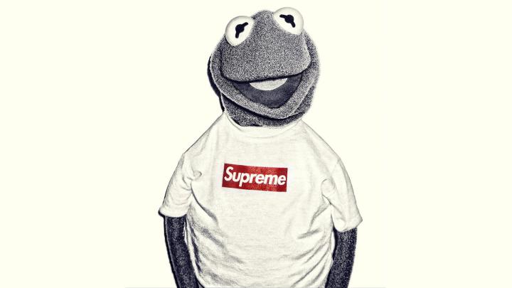 Kermit the Frog in a Supreme T-Shirt HD Wallpaper | Sfondo | 1920x1080