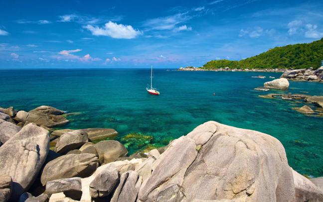 Hin Wong Bay Beaches Koh Tao Island Thailand Wallpaper Hd For Desktop 