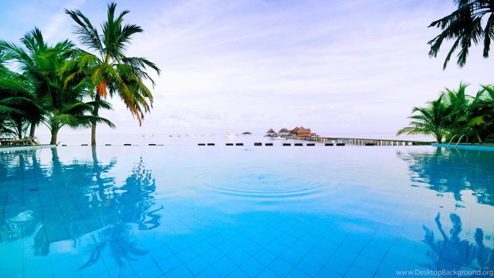 Wallpapers Relaxation Pool Thailand Sea Landscapes 2560x1600 