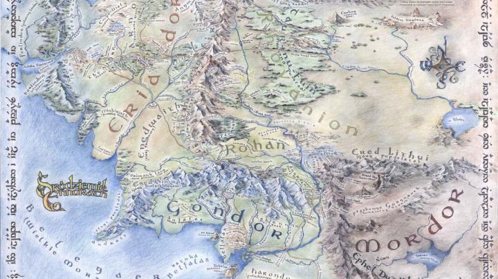 Free download the lord of the rings wallpaper map Celebrity and Movie 