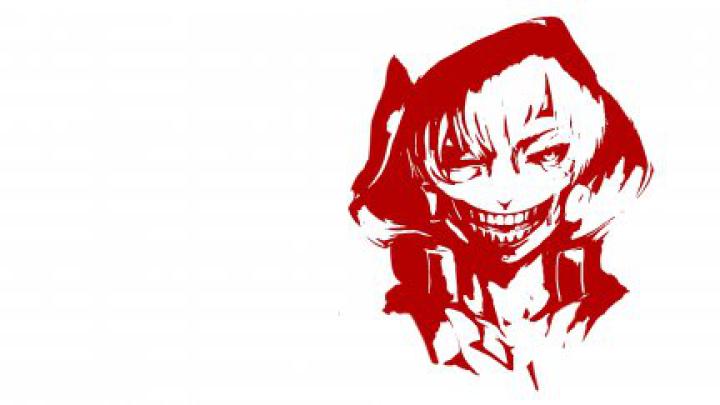 Tokyo Ghoul, Kaneki Ken, anime, red, white | 1920x1080 Wallpaper 