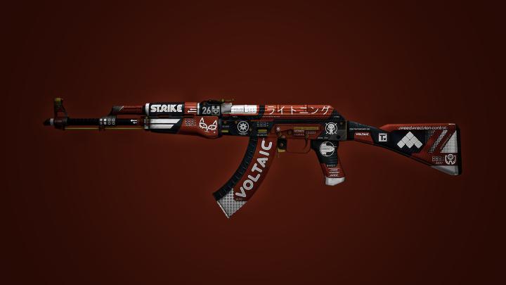 AK-47 | Bloodsport created by \/u\/Mossawi | CSGO Wallpapers