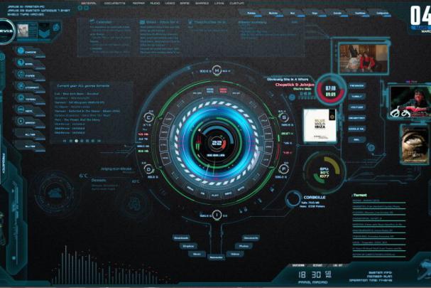 Iron Man Jarvis Wallpapers \u00b7\u2460 