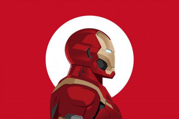 Iron Man Minimalist Wallpapers - Top Free Iron Man Minimalist 
