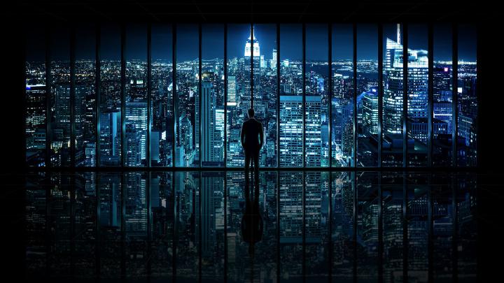 Window To Gotham City Wallpaper Sfondi Paesaggi Gotham