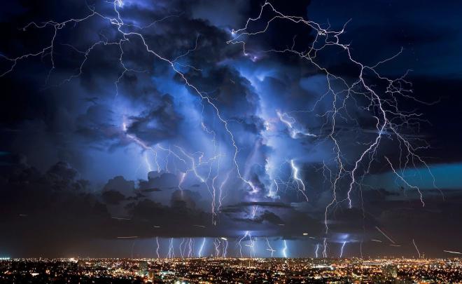 Download 1920x1080, Animated Thunderstorm - Beautiful Lightning On Itl.cat