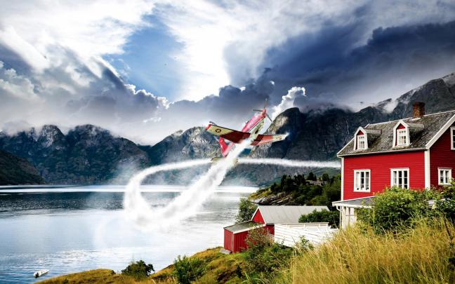 Free download Norway aviation 1920x1080 Fondo hd 3326 [1920x1080] for 