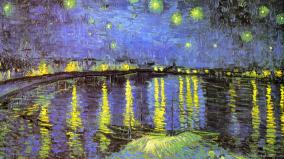 Van Gogh Starry Night Wallpaper 1920x1080