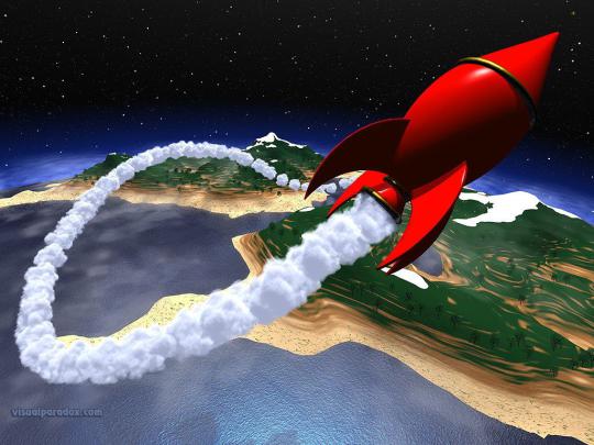 Rocket Cartoon Wallpapers - Top Free Rocket Cartoon Backgrounds 