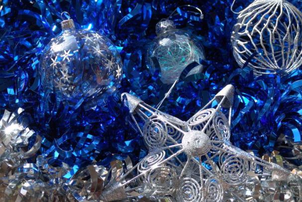 Blue Christmas Wallpaper \u00b7\u2460 