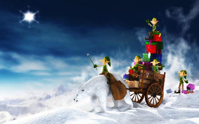 3D Animated Christmas Wallpapers (62+ images)