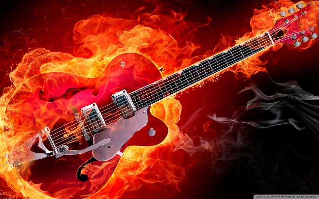Rock Guitar Wallpaper HD \u00b7\u2460 