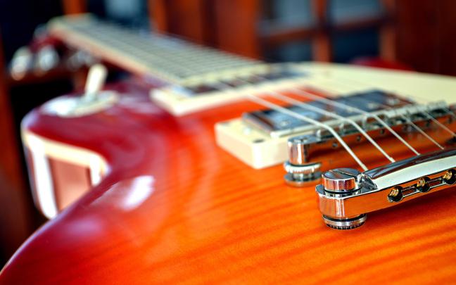 Les Paul Guitar Wallpaper \u00b7\u2460 