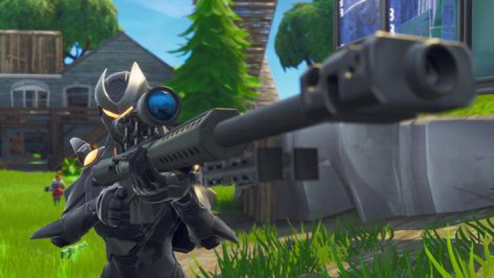 Oblivion, Sniper, Fortnite Battle Royale, Video Game, HD, 1920x1080 