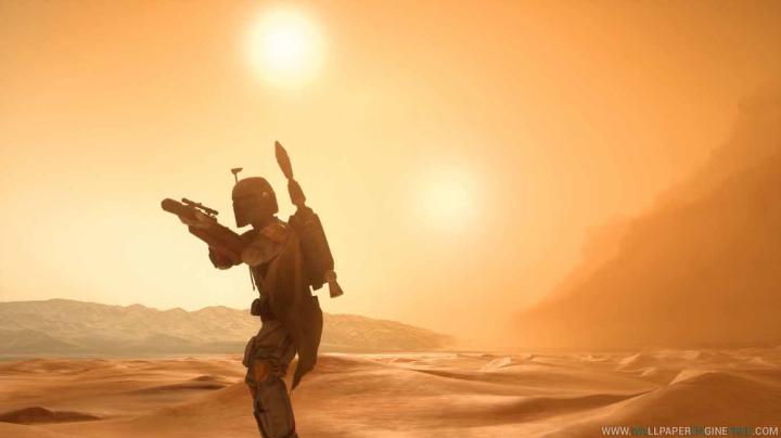 Landscape Star Wars Tatooine Wallpaper - Singebloggg