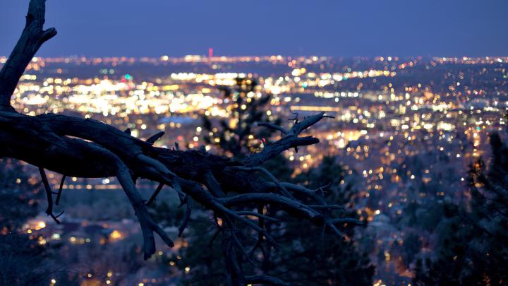 City Lights Background \u00b7\u2460 