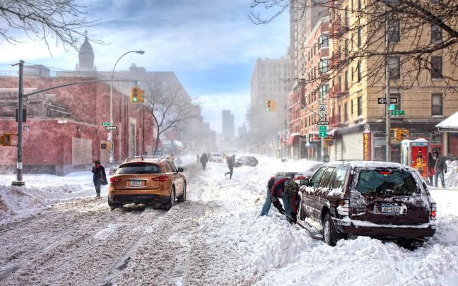 Snow in City Wallpapers (74+ images)
