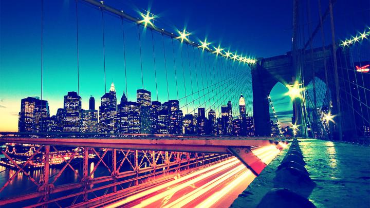 City Lights Background \u00b7\u2460 